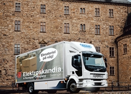 Närkefrakts första EL-LASTBIL!